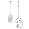 Abstract Face Drop Earrings