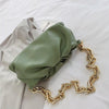 Sage Dumpled Chain Bag