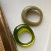 Vintage Resin Rings