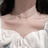 Pearl Studded Beads Choker Necklace