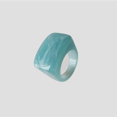 Arched Signet Resin Ring