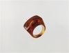 Arched Signet Resin Ring