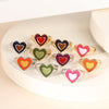 Double Heart Enamel Ring