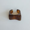 Irregular Block Resin Ring