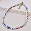 Half/Half Pearl Multi Bead Choker